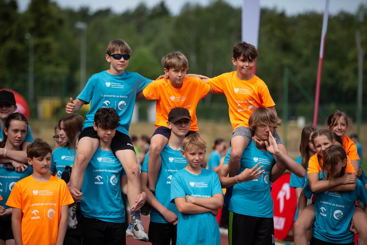 ORLEN z podwórka na bieżnię Giżycko 2023
